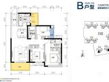 保利天禧_3室2厅2卫 建面107平米