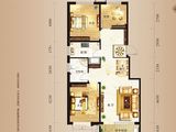 香槟小镇_3室2厅1卫 建面105平米