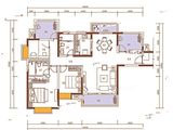 惠州新华联广场_3室2厅2卫 建面138平米