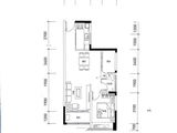 华苑_1室2厅1卫 建面59平米