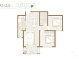 未名1898_2室2厅1卫 建面90平米