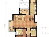 廊坊鸿坤理想城_2室1厅1卫 建面121平米