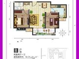 中房馨美域_2室2厅1卫 建面86平米