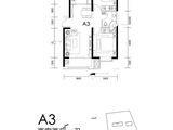 俪景嘉园_2室2厅1卫 建面95平米