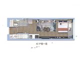 联泰天河YOHO_2室2厅1卫 建面35平米