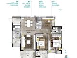 银业森语公园_3室2厅2卫 建面118平米