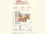 奥园领尚_4室2厅2卫 建面110平米