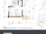 时光樾_2室2厅1卫 建面86平米