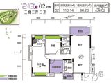 珑山居_3室2厅2卫 建面110平米