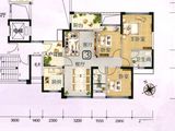 鹤山新华城_3室2厅2卫 建面103平米