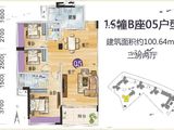 金海湾三期_3室2厅2卫 建面100平米