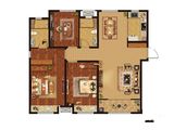 中新国际城_3室2厅2卫 建面122平米