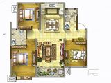 翡翠大观_3室2厅2卫 建面125平米