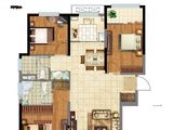 诺德名府_3室2厅2卫 建面124平米