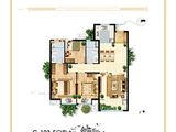 中铁诺德生态城_3室2厅2卫 建面123平米