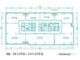 中投国际_B座标准层平面图 建面0平米