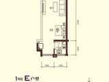 尚城公馆_1室1厅1卫 建面41平米