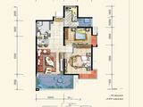 阳光城西西里_2室2厅1卫 建面98平米