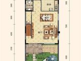 白鹿溪谷_别墅D1a户型（一层） 建面0平米