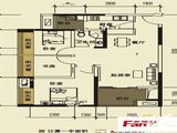 观音桥一号_2室1厅1卫 建面60平米