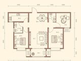 润江翡丽公馆_3室2厅2卫 建面107平米