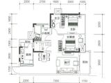 融创融公馆_3室2厅2卫 建面93平米