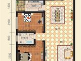 贵安第一城_2室2厅1卫 建面87平米