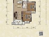 金色江湾_2室2厅1卫 建面82平米
