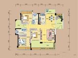 东方尊御_4室2厅2卫 建面123平米