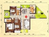 合富花园_3室2厅2卫 建面156平米