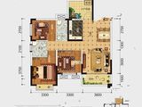 锦江新城_3室2厅2卫 建面102平米