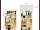 锦绣城市格调_2室2厅1卫 建面46平米