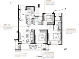 悦隽府_3室2厅2卫 建面89平米