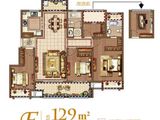 新城招商香溪源_4室2厅2卫 建面129平米