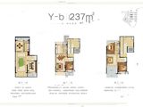 融创亚美利加八期_4室3厅3卫 建面237平米