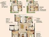红豆天一华府_4室2厅2卫 建面150平米
