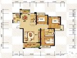 朝辉东方城_天誉区6#f2户型 建面0平米