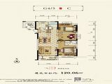 和顺沁园春_3室2厅2卫 建面120平米