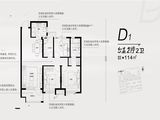 红星国际广场_3室2厅2卫 建面114平米