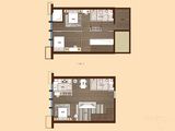 正商书香铭筑_3室2厅2卫 建面66平米