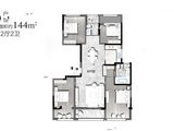 蓝城凤起梧桐_4室2厅2卫 建面144平米