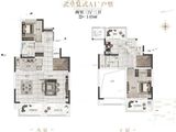 金辉滨河云著_2室3厅3卫 建面149平米