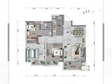 中建林溪上郡_3室2厅1卫 建面94平米