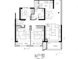 建海当代公园阅MOMΛ_3室2厅2卫 建面89平米