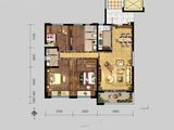 碧桂园高新时代_4室2厅2卫 建面140平米
