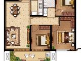 中南菩悦东望城_3室2厅1卫 建面93平米