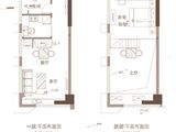 唯美创想城_1室2厅1卫 建面47平米