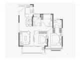 大发长安融悦四季_3室2厅1卫 建面107平米