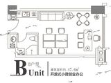 上东领寓_B户型 建面47平米