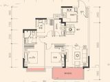 龙光玖誉城_3室2厅2卫 建面97平米